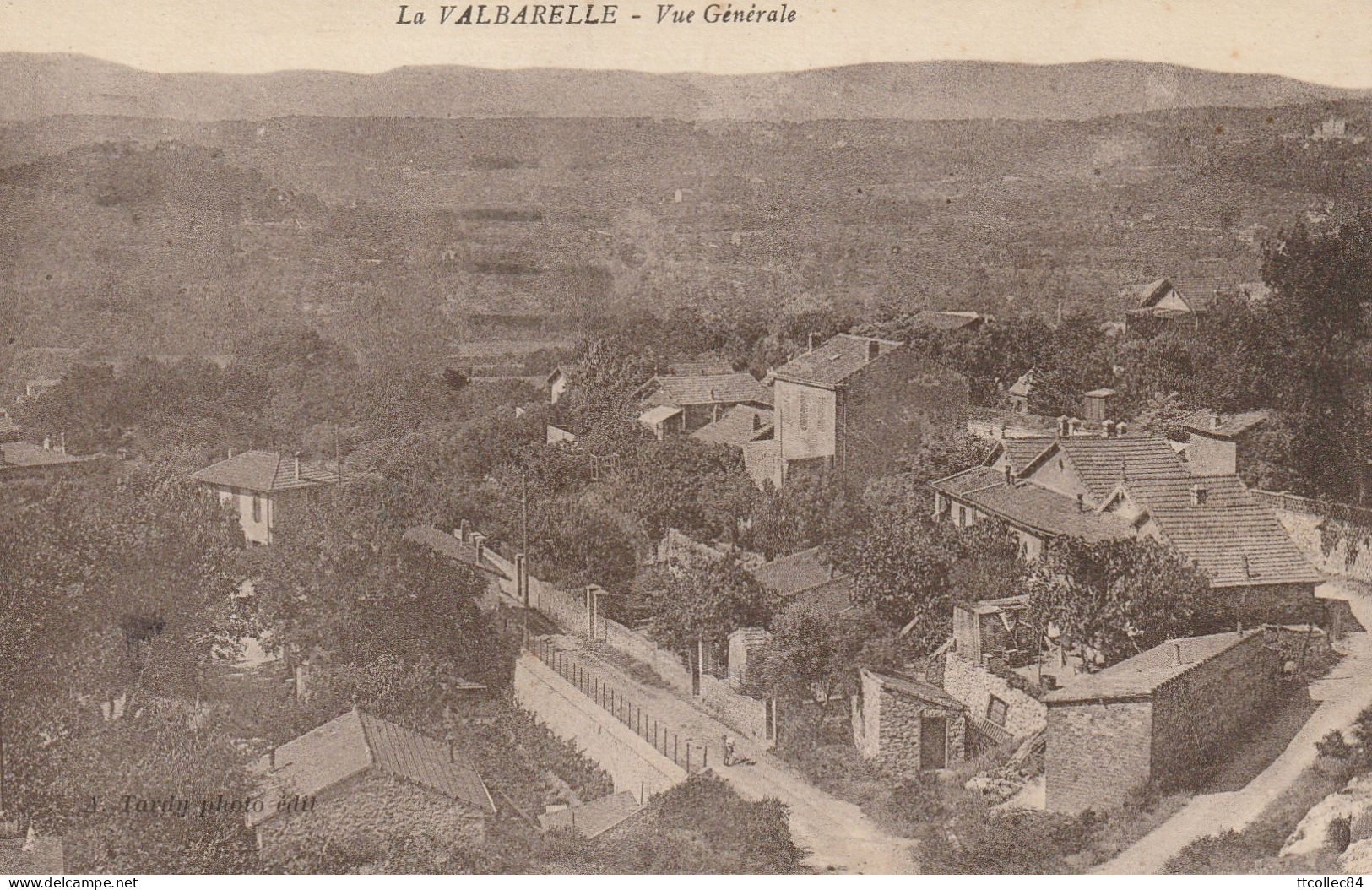 CPA-13-LA VALBARELLE-Vue Générale - Saint Marcel, La Barasse, St Menet