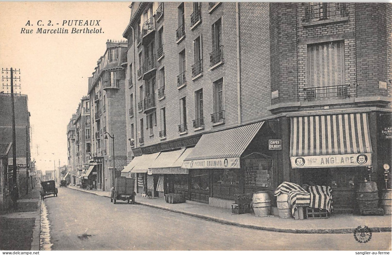 CPA 92 PUTEAUX / RUE MARCELLIN BERTHELOT - Puteaux