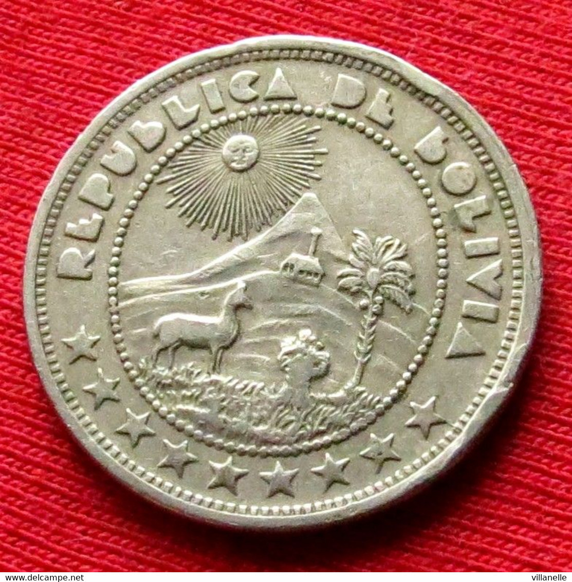 Bolivia 10 Centavos 1937 Bolivie W ºº - Bolivia