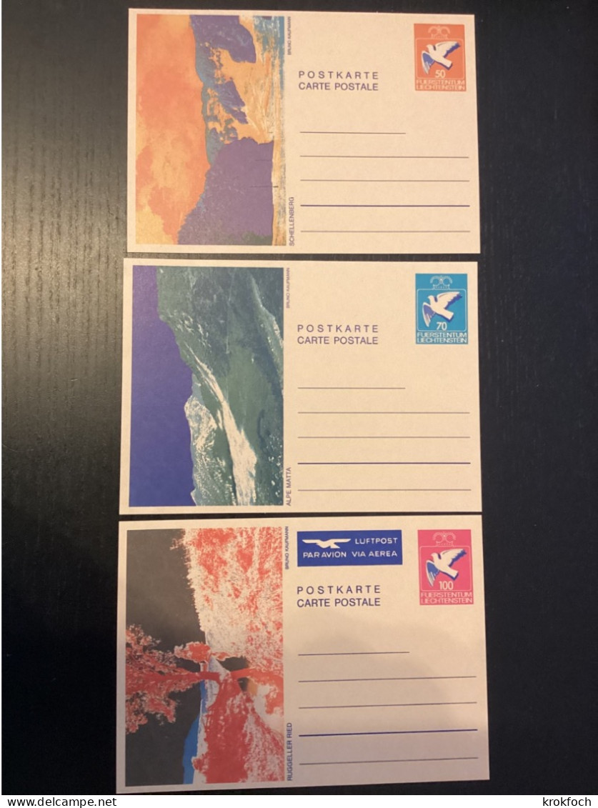 Postkarte 50 & 70 & 100 - Vogel  Oiseau Couronne Kronen - Ganzsache Entier - Interi Postali