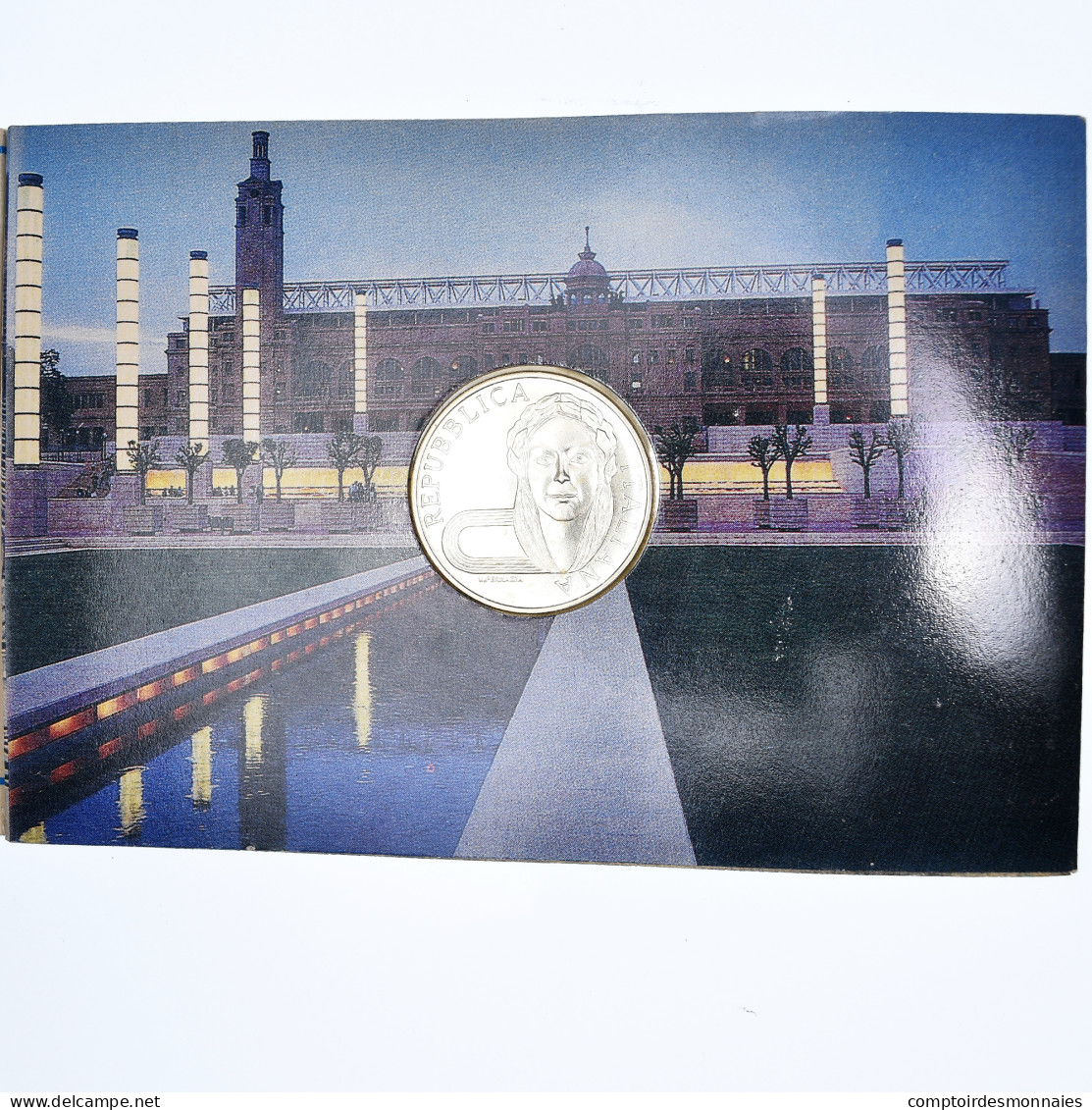 Monnaie, Italie, Summer Olympics 1992, 500 Lire, 1992, Rome, Summer Olympics - Herdenking