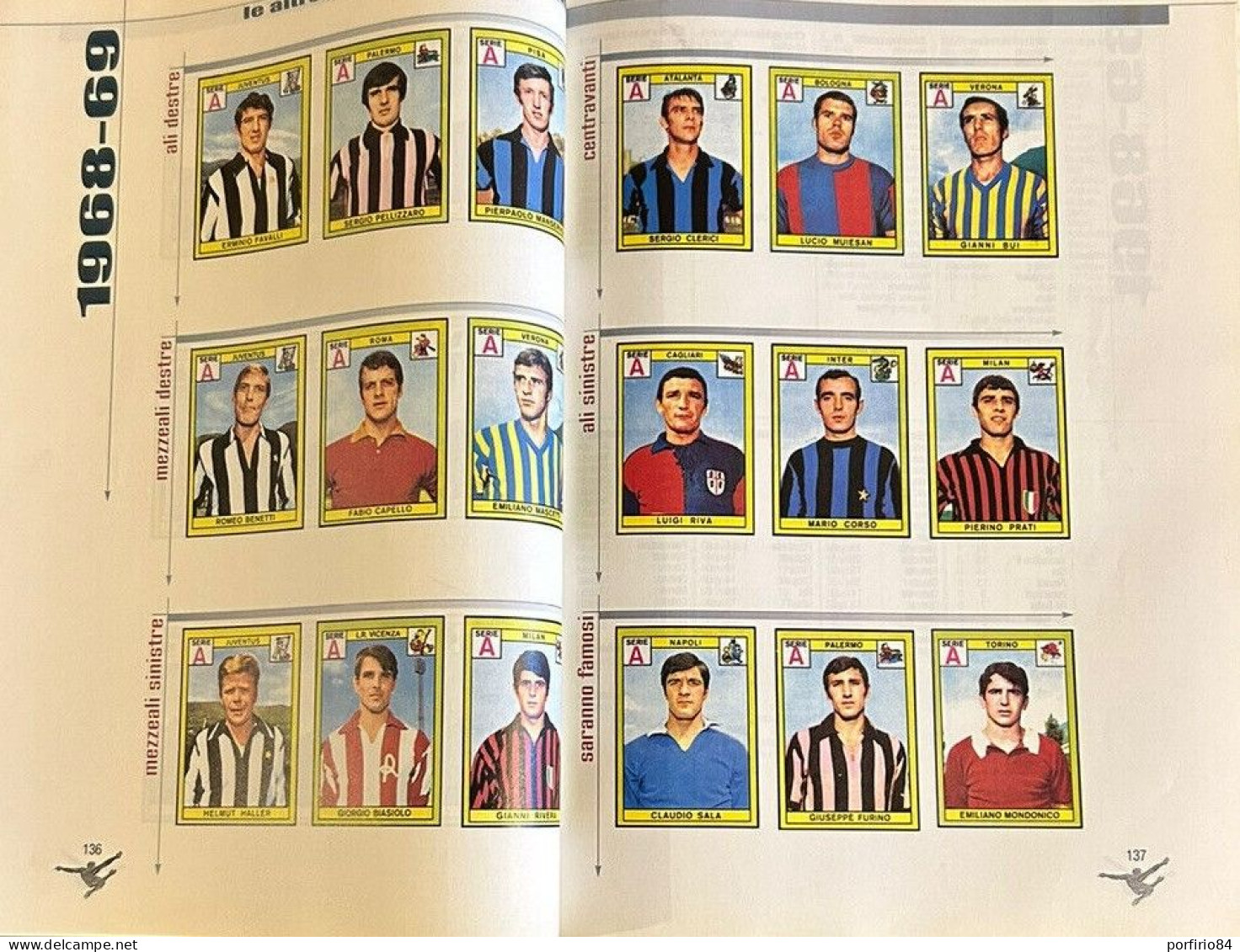 SUPERALBUM PANINI LE FIGURINE DEI CALCIATORI 1960-2000 - SUPER MITI MONDADORI - Sport