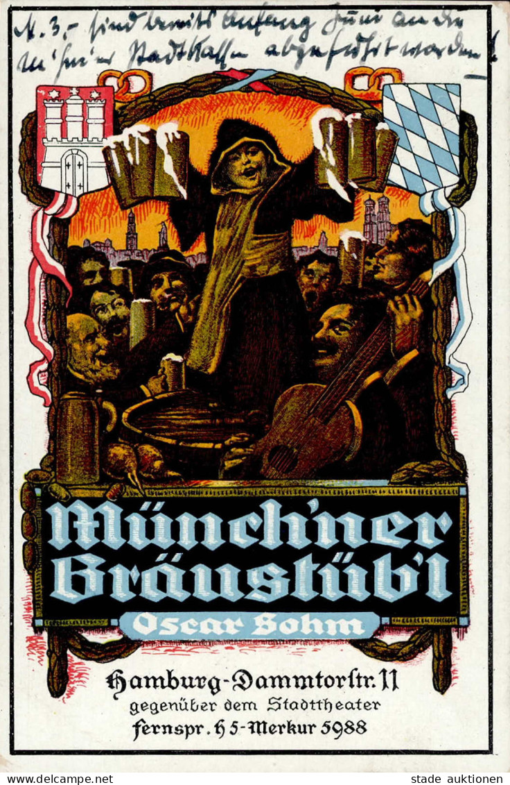 Bier Hamburg (2000) Bräustübl Oscar Sohm 1927 I-II Bière - Bierbeek