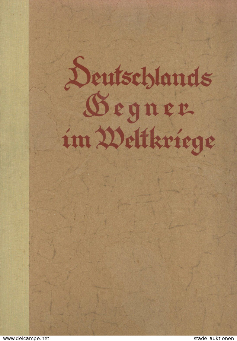 Buch WK I Deutschlands Gegner Im Weltkriege, Kulturpolitische Einführung Von Frh. V. Freytag-Loringhoven Ca. 1920, Zahlr - Weltkrieg 1914-18