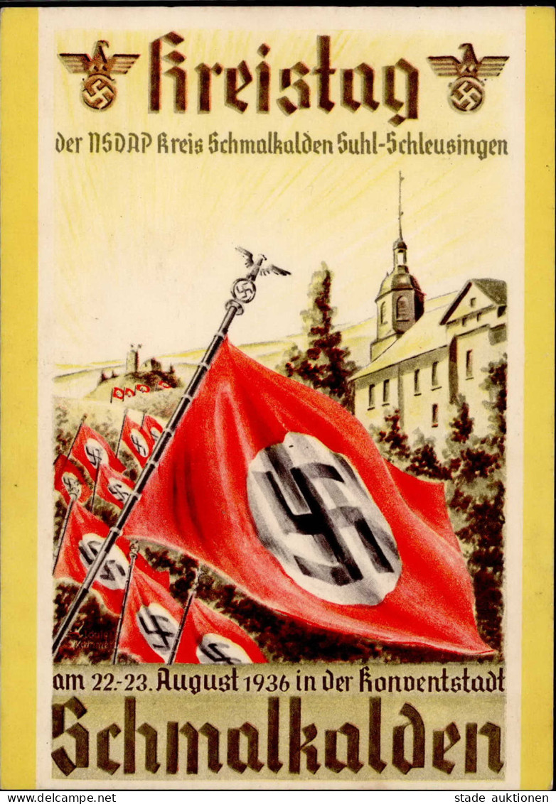 SCHMALKALDEN WK II - NSDAP-KREISTAG 1936 I - Guerre 1939-45