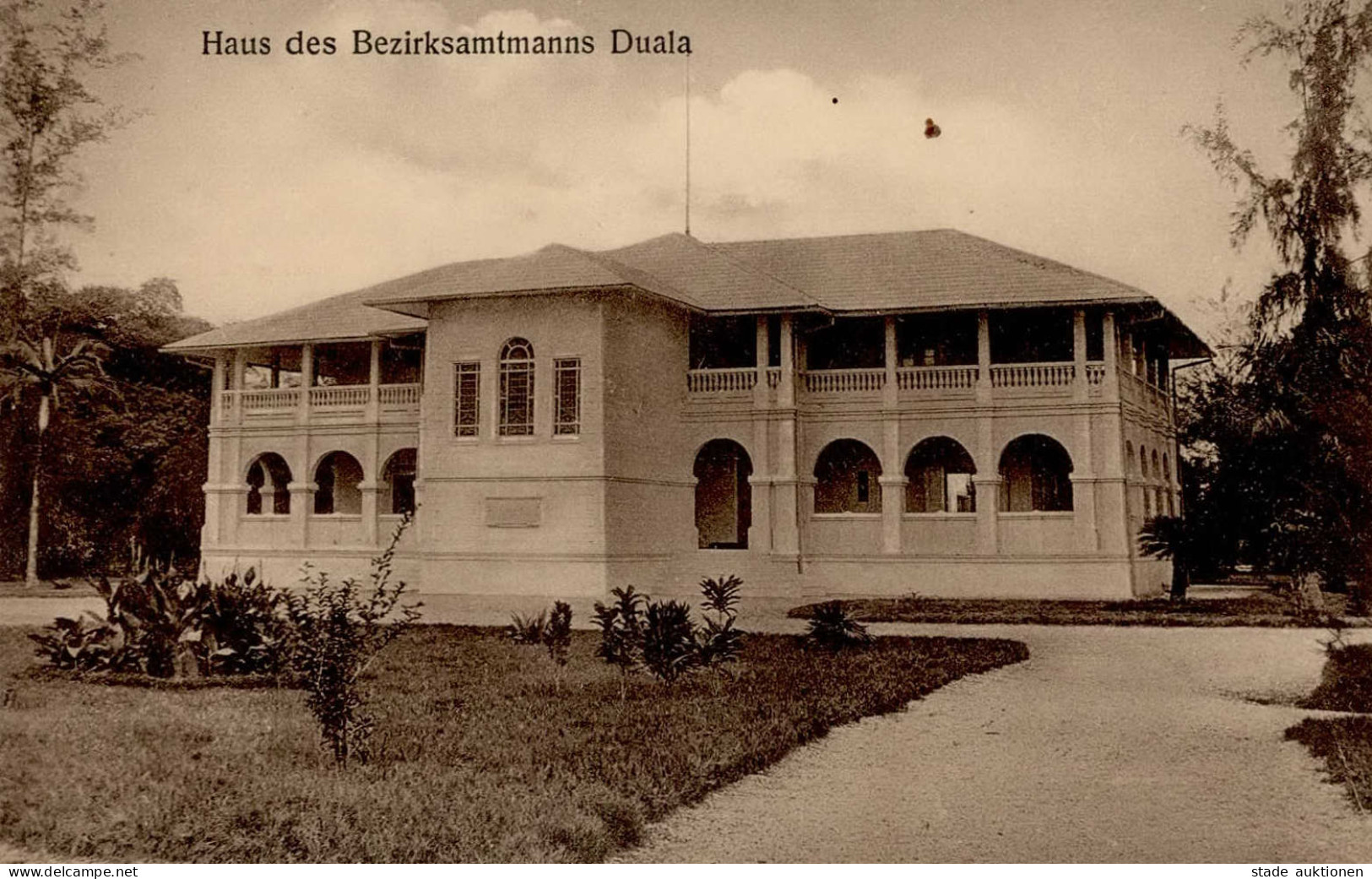 Kolonien Kamerun Duala Haus Des Bezirksamts I-II Colonies - Geschichte