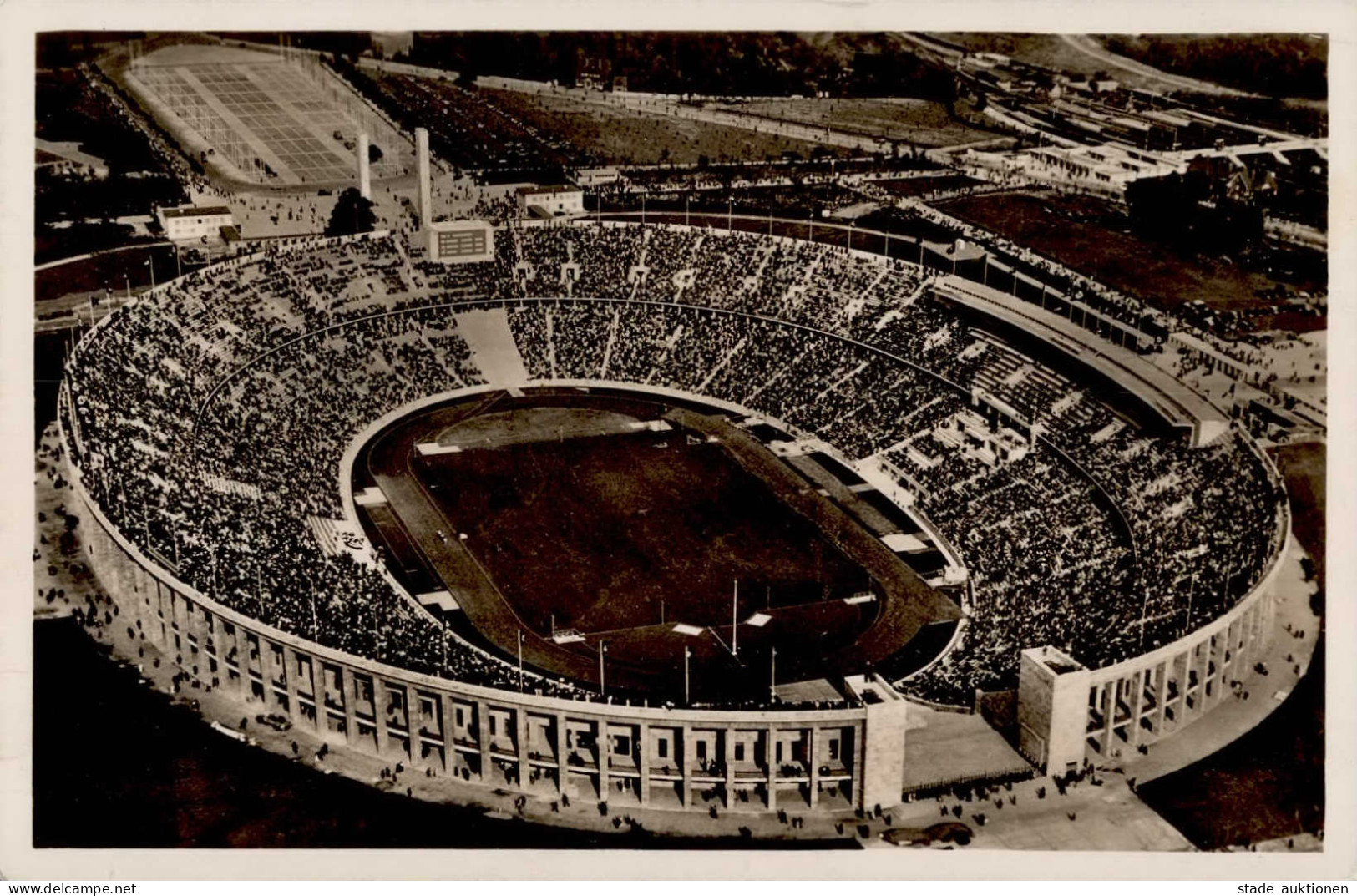 BERLIN OLYMPIA 1936 WK II - PH O 6 Hier Kämpft Die Jugend Der Welt Um Olympische Ehren I-II - Juegos Olímpicos