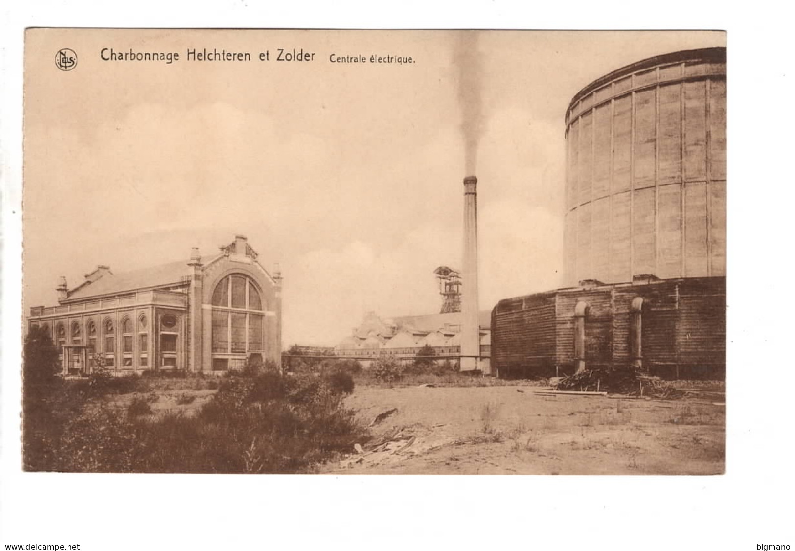 Helchteren Zolder Charbonnage Centrale électrique - Heusden-Zolder