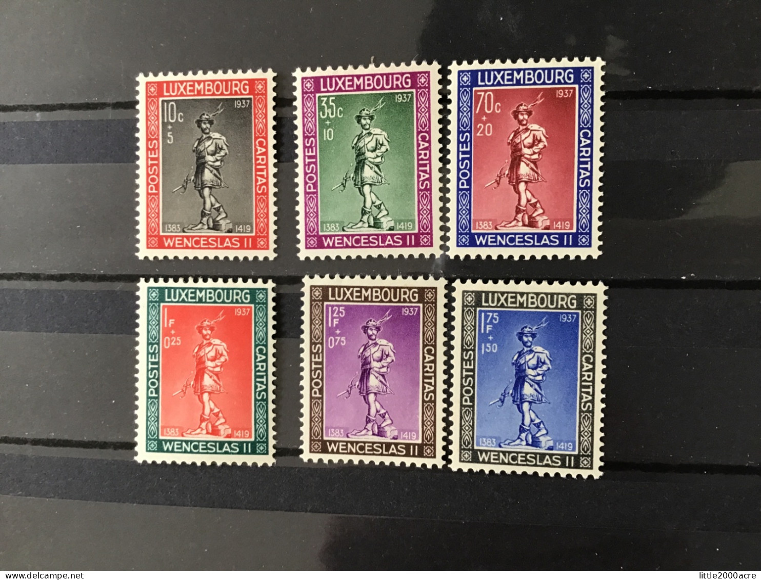 Luxembourg 1937 Child Welfare Mint SG 360-5 Yv 294-9 Mi 303-8 - Andere & Zonder Classificatie