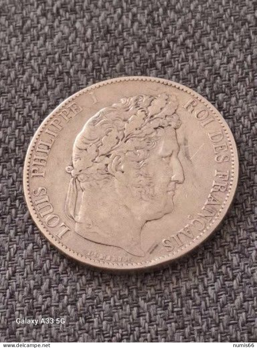 5 Fr Louis Philippe 1845 BB - 5 Francs