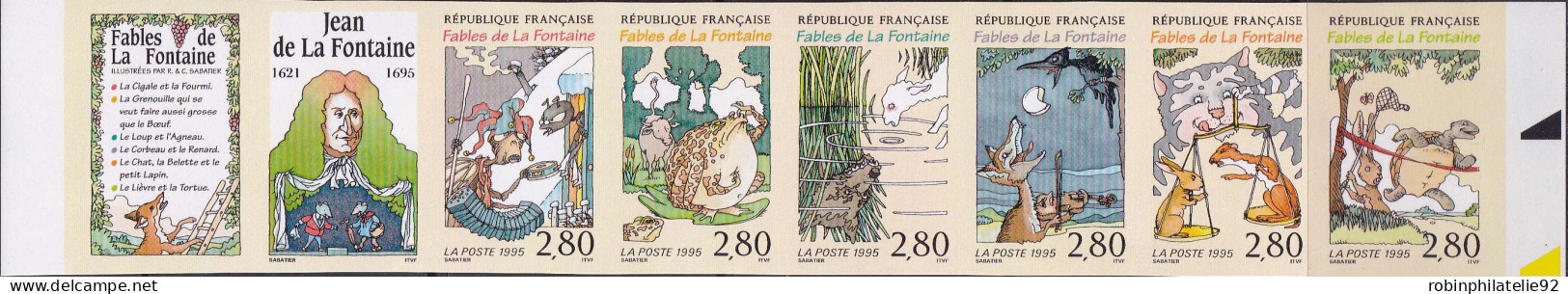 Non Dentelé B2964 Les Fables De La Fontaine Qualité** - 1991-2000