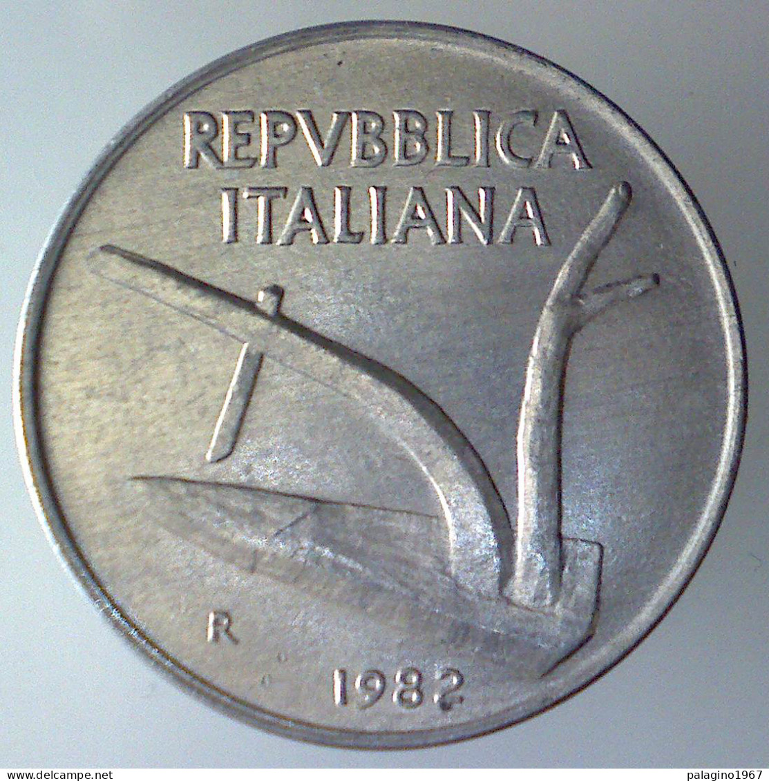 REPUBBLICA ITALIANA 10 Lire Spighe 1982 FDC  - 10 Lire