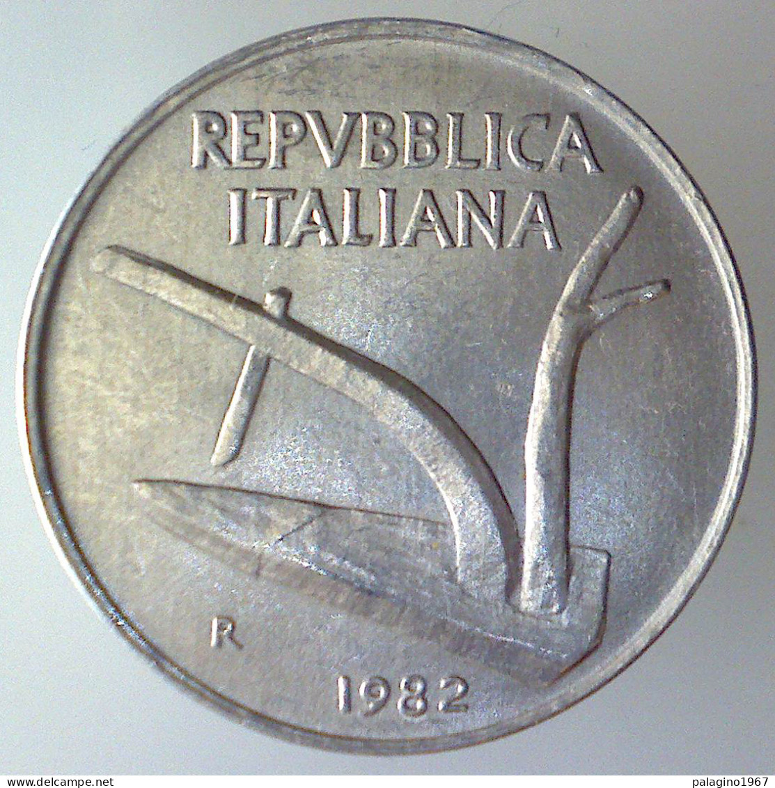 REPUBBLICA ITALIANA 10 Lire Spighe 1982 FDC  - 10 Lire