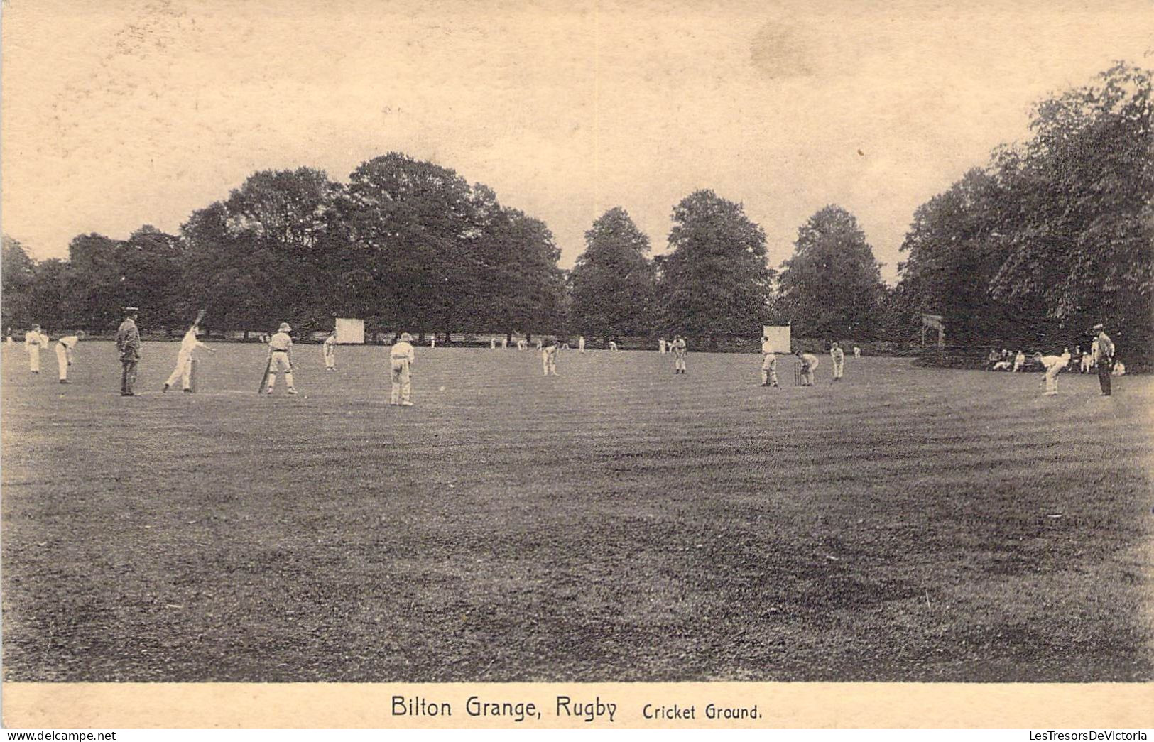 Sport - Bilton Grange - Rugby - Cricket Ground - Animé - Carte Postale Ancienne - Rugby