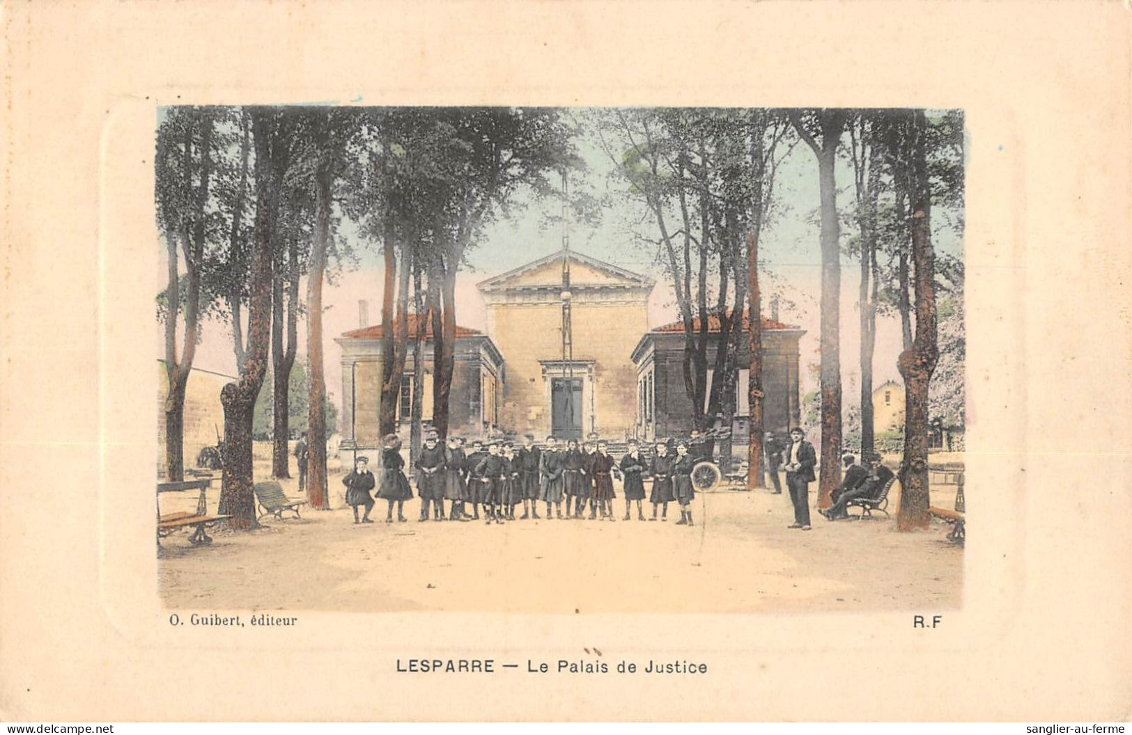 CPA 33 LESPARRE / LE PALAIS DE JUSTICE - Lesparre Medoc