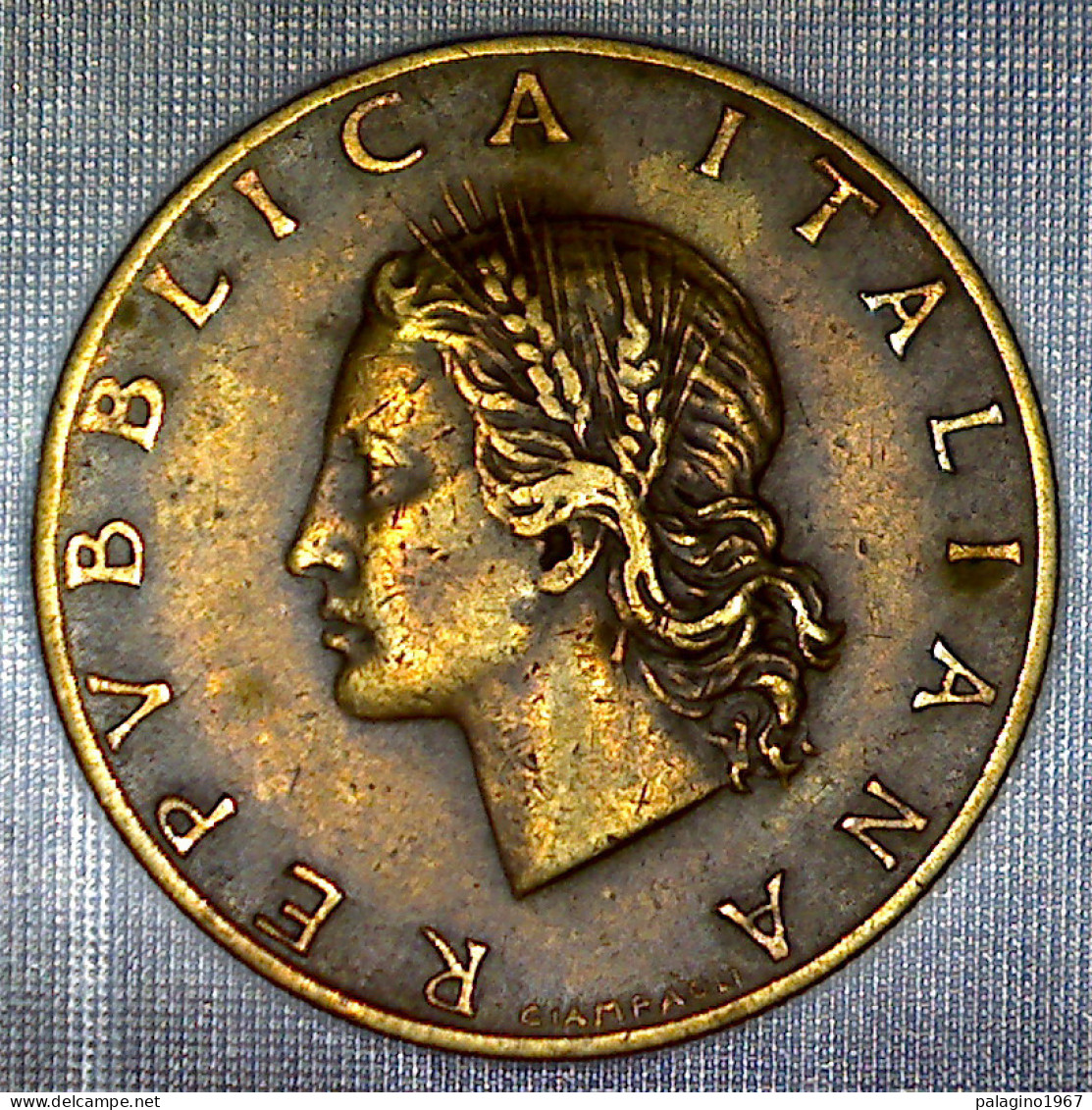 REPUBBLICA ITALIANA 20 Lire Ramo Di Quercia 1958 BB  - 20 Liras