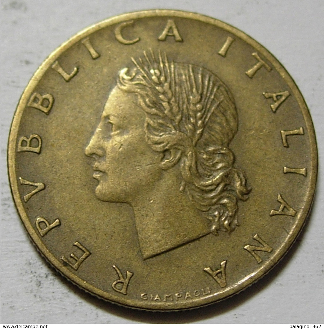 REPUBBLICA ITALIANA 20 Lire Ramo Di Quercia 1958 BB  - 20 Liras