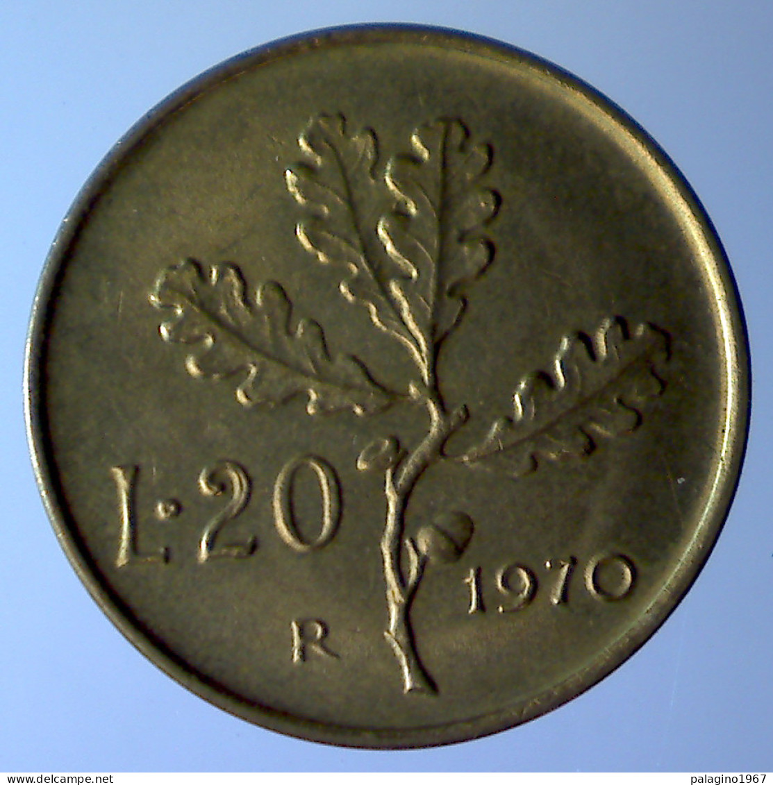 REPUBBLICA ITALIANA 20 Lire Ramo Di Quercia 1970 SPL QFDC  - 20 Lire