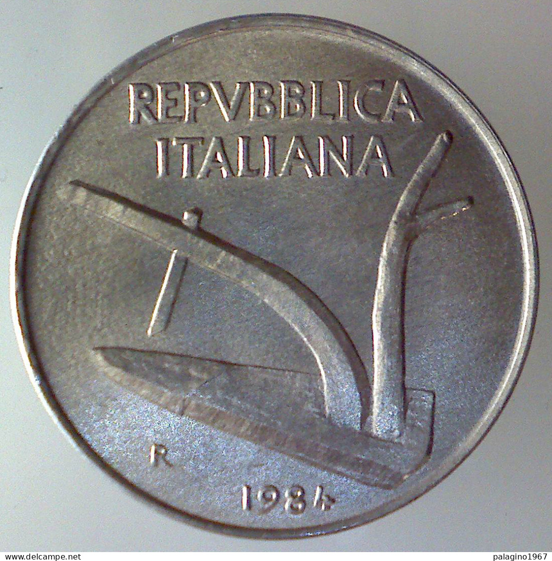 REPUBBLICA ITALIANA 10 Lire Spighe 1984 FDC  - 10 Lire