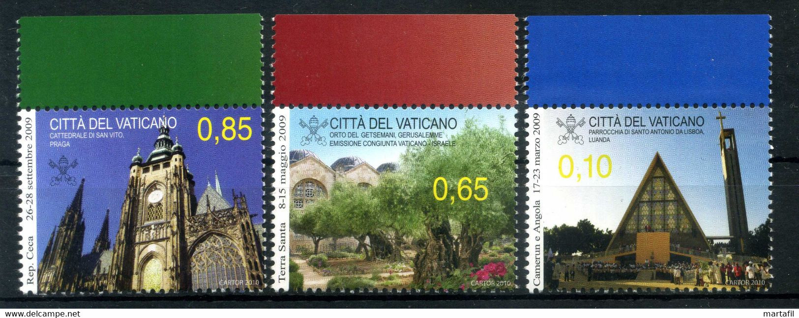 2010 VATICANO SET MNH ** - Nuevos