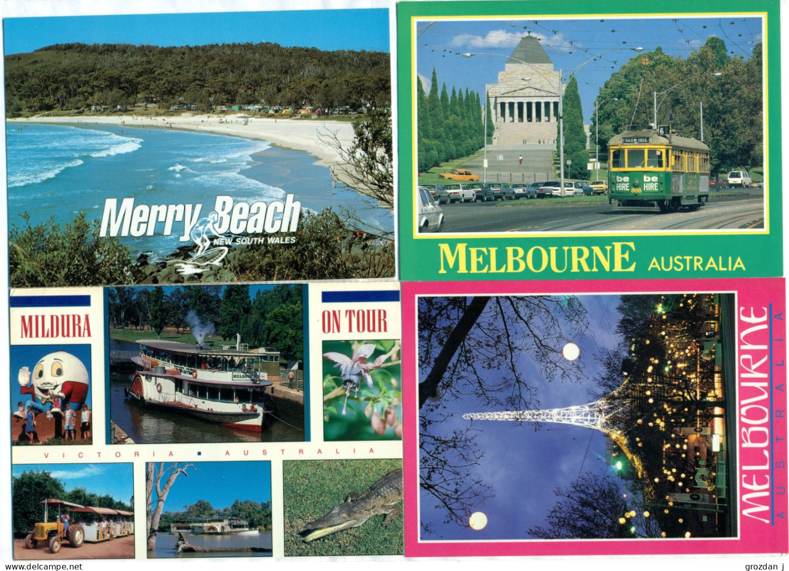 Lot No 24, 155 modern postcards, Australia, FREE REGISTERED SHIPPING