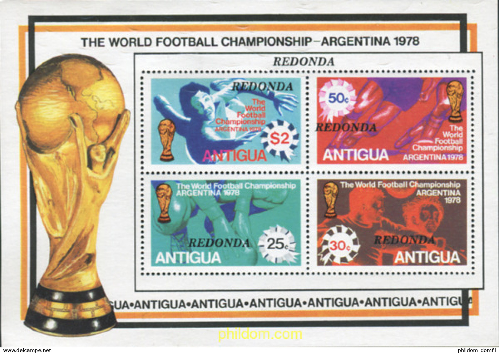 355083 MNH REDONDA 1978 COPA DEL MUNDO DE FUTBOL. ARGENTINA-78 - Altri & Non Classificati