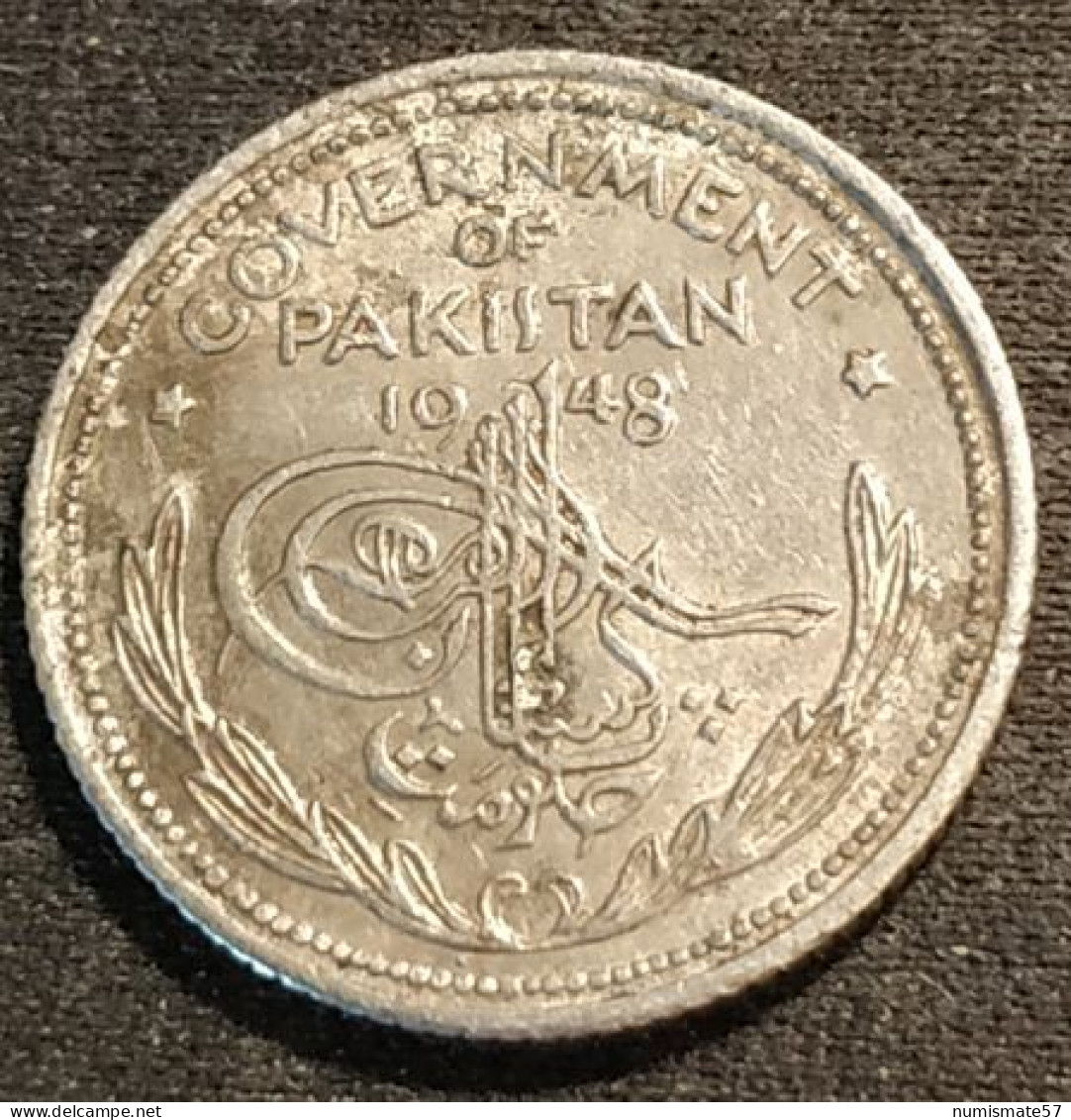 PAKISTAN - ¼ - 1/4 - QUARTER RUPEE 1948 - KM 5 - ( ROUPIE ) - Pakistan