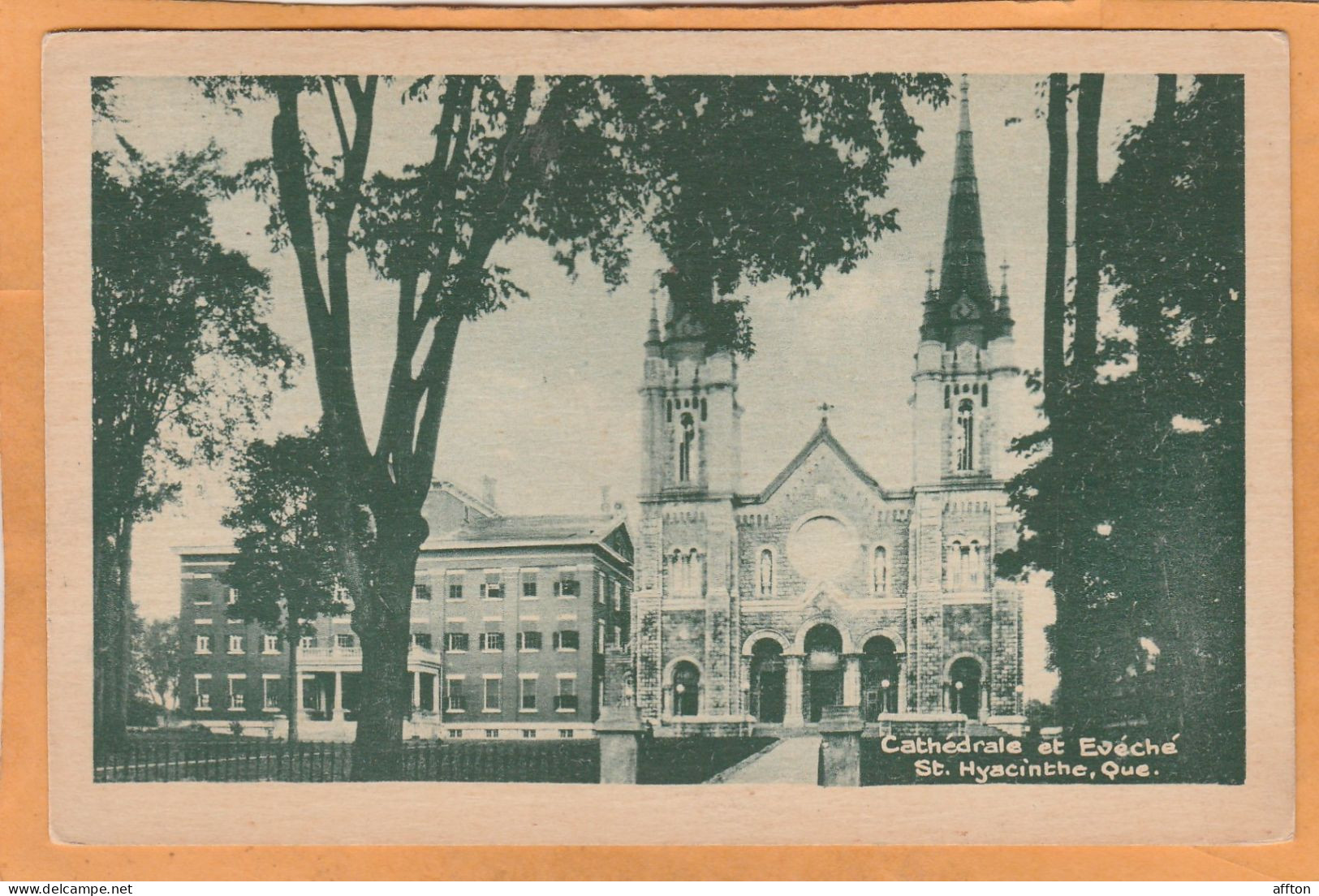 St. Hyacinthe Quebec Canada Old Postcard - St. Hyacinthe