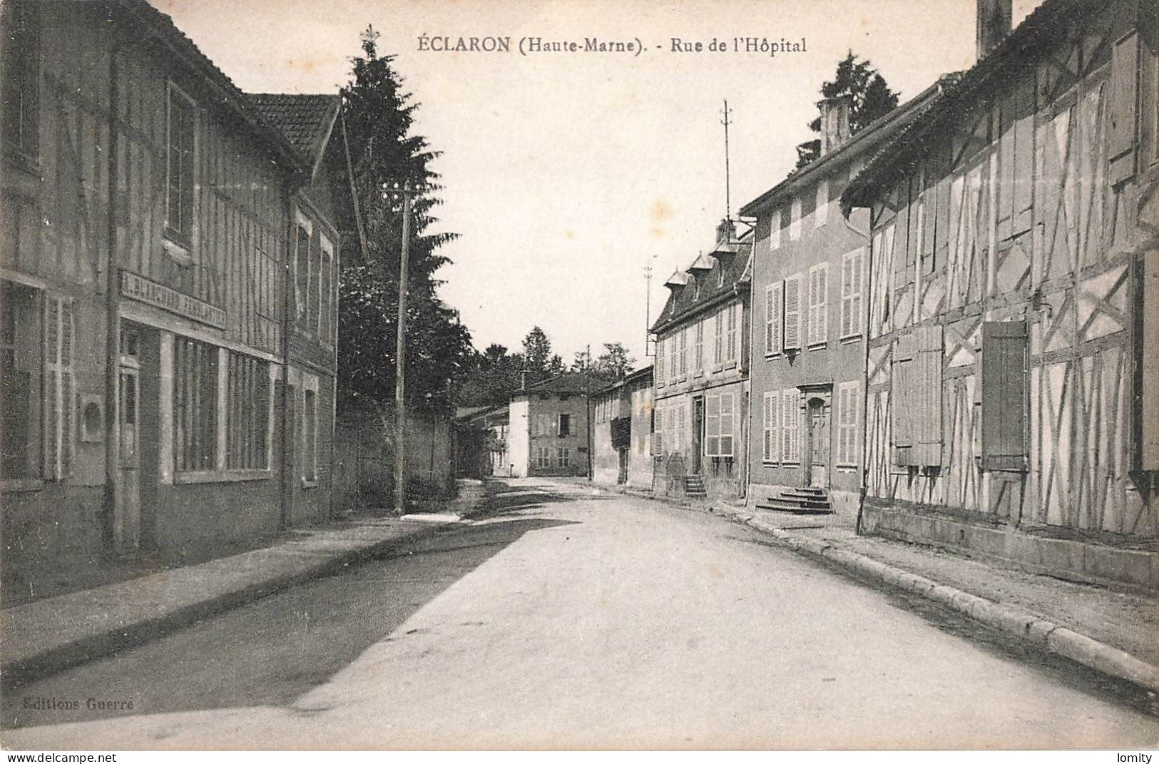 52 Eclaron Rue De L' Hopital CPA - Eclaron Braucourt Sainte Liviere