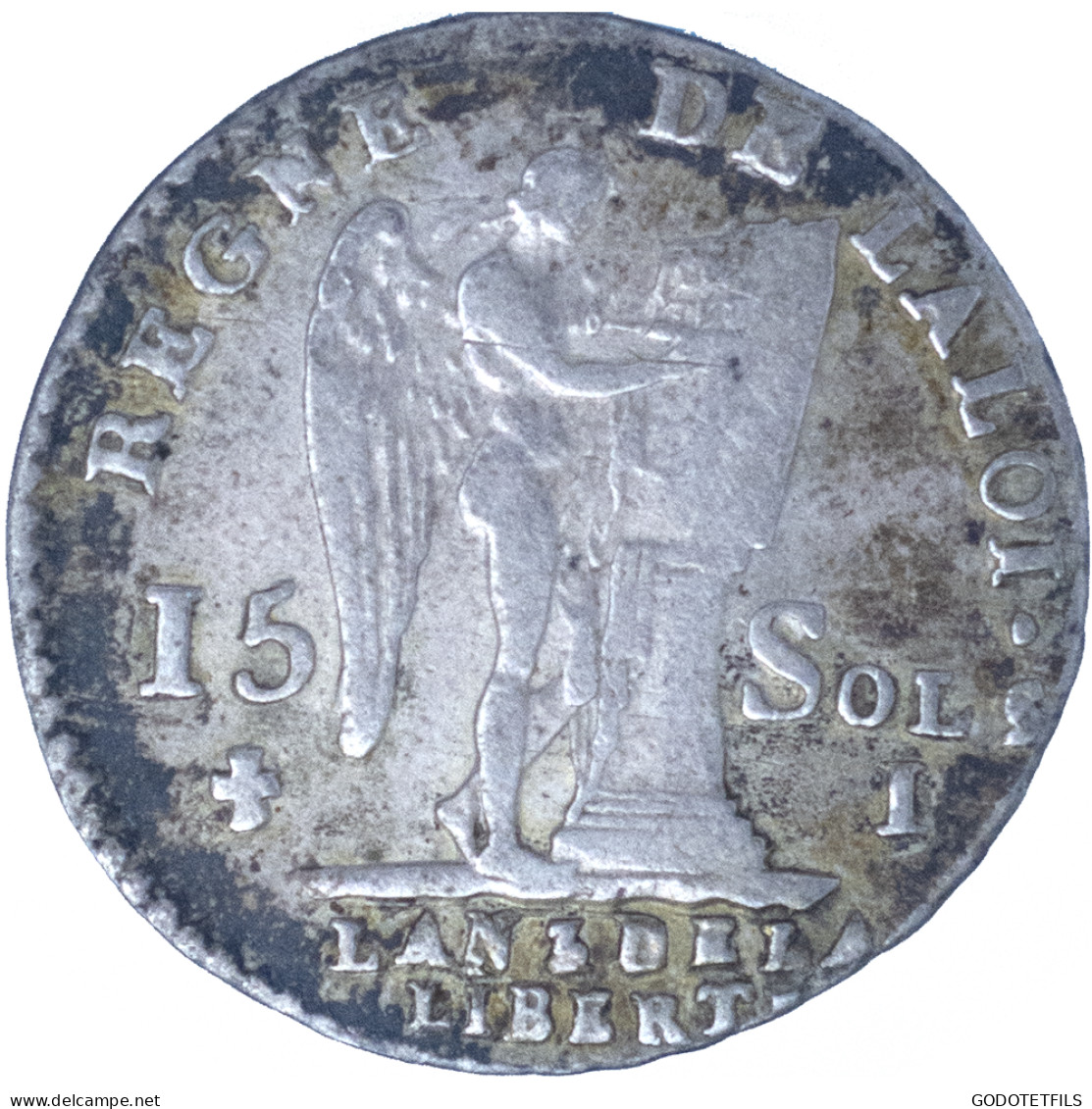 Louis XVI-15 Sols 1791 Limoges - 1791-1792 Constitución 