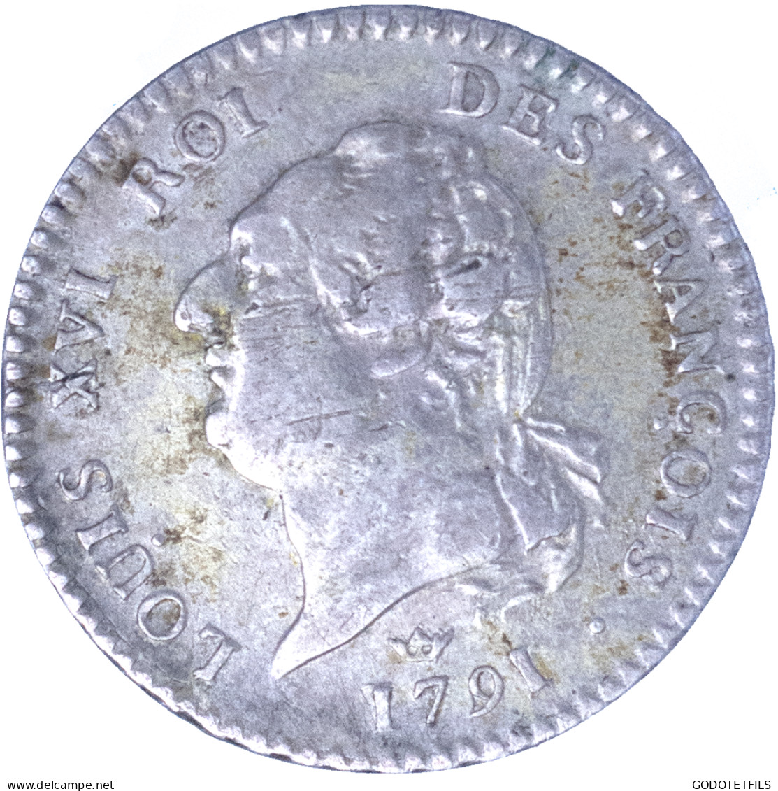 Louis XVI-15 Sols 1791 Toulouse - 1791-1792 Constitución 