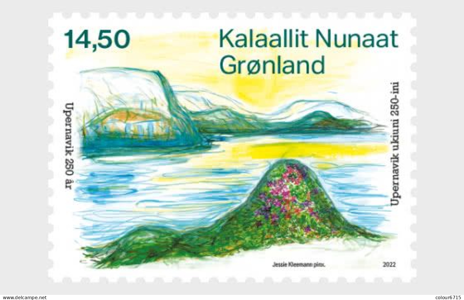 Greenland 2022 Upernavik's 250th Town Anniversary Stamp 1v MNH - Unused Stamps