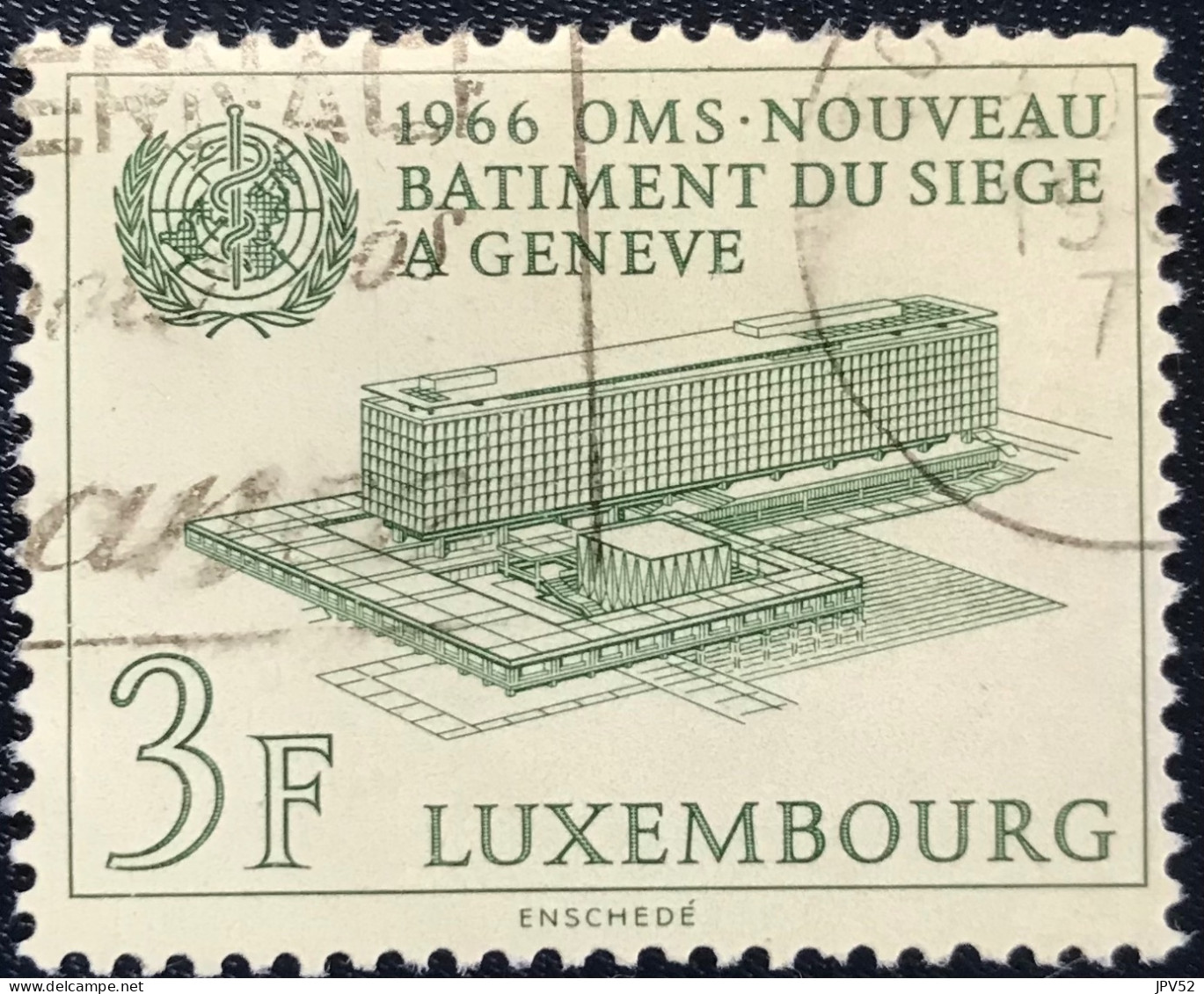 Luxembourg - Luxemburg - C18/28 - 1966 - (°)used - Michel 724 - Inhuldiging Nieuwe Hoofdkantoor - Oblitérés
