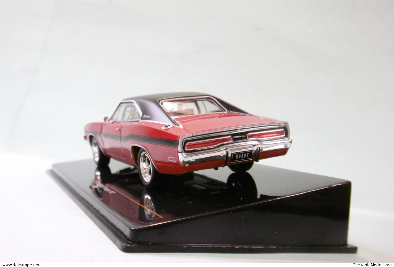 Ixo - DODGE CHARGER R/T 1970 Rouge Réf. CLC475N.22 NBO Neuf 1/43 - Ixo