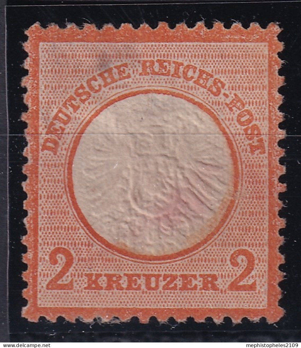 DEUTSCHES REICH 1872 - MLH - Mi 24 - Grosses Brustschild 2kr - Ungebraucht