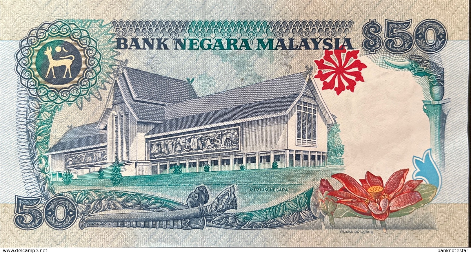 Malaysia 50 Ringgit, P-31 (1987) - EF/XF - Malaysie