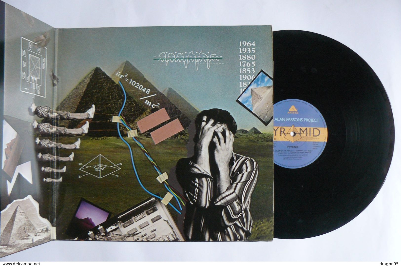 LP The ALAN PARSONS PROJECT : Pyramid - Arista 201 129 - France - 1978 - Autres - Musique Anglaise