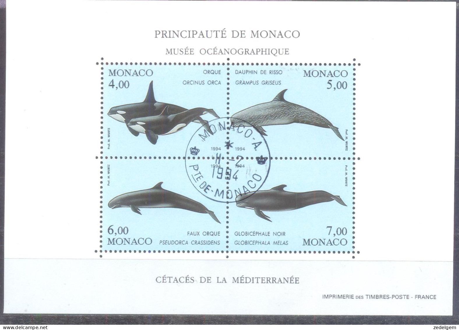 MONACO   (GES340) XC - Oblitérés