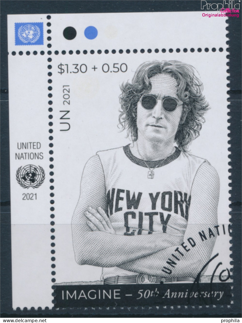 UNO - New York 1812 (kompl.Ausg.) Gestempelt 2021 Imagine Von John Lennon (10159815 - Gebraucht