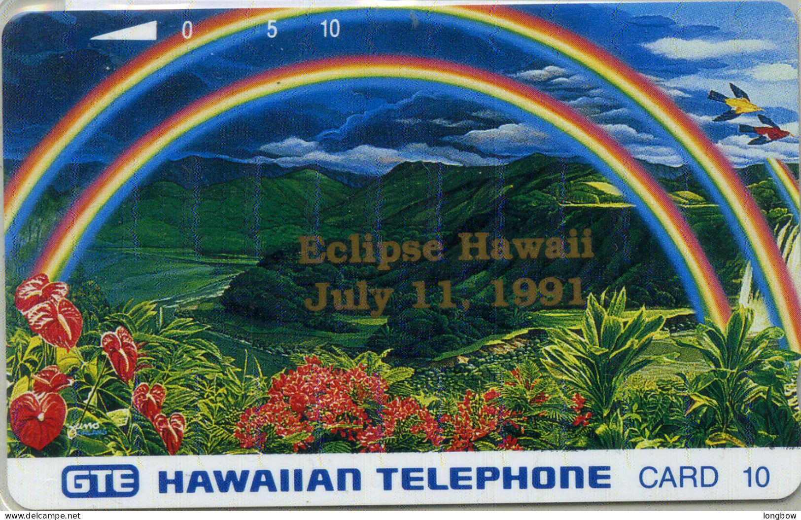 Hawaii N°16 - 1991 Rainbow Valley - Overprinted 1.000ex. Mint RR - Hawaii