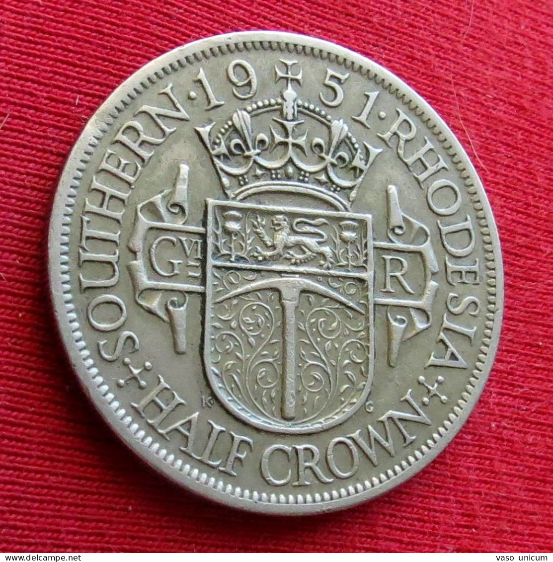 South Rhodesia 1/2 Crown 1951 - Rhodésie