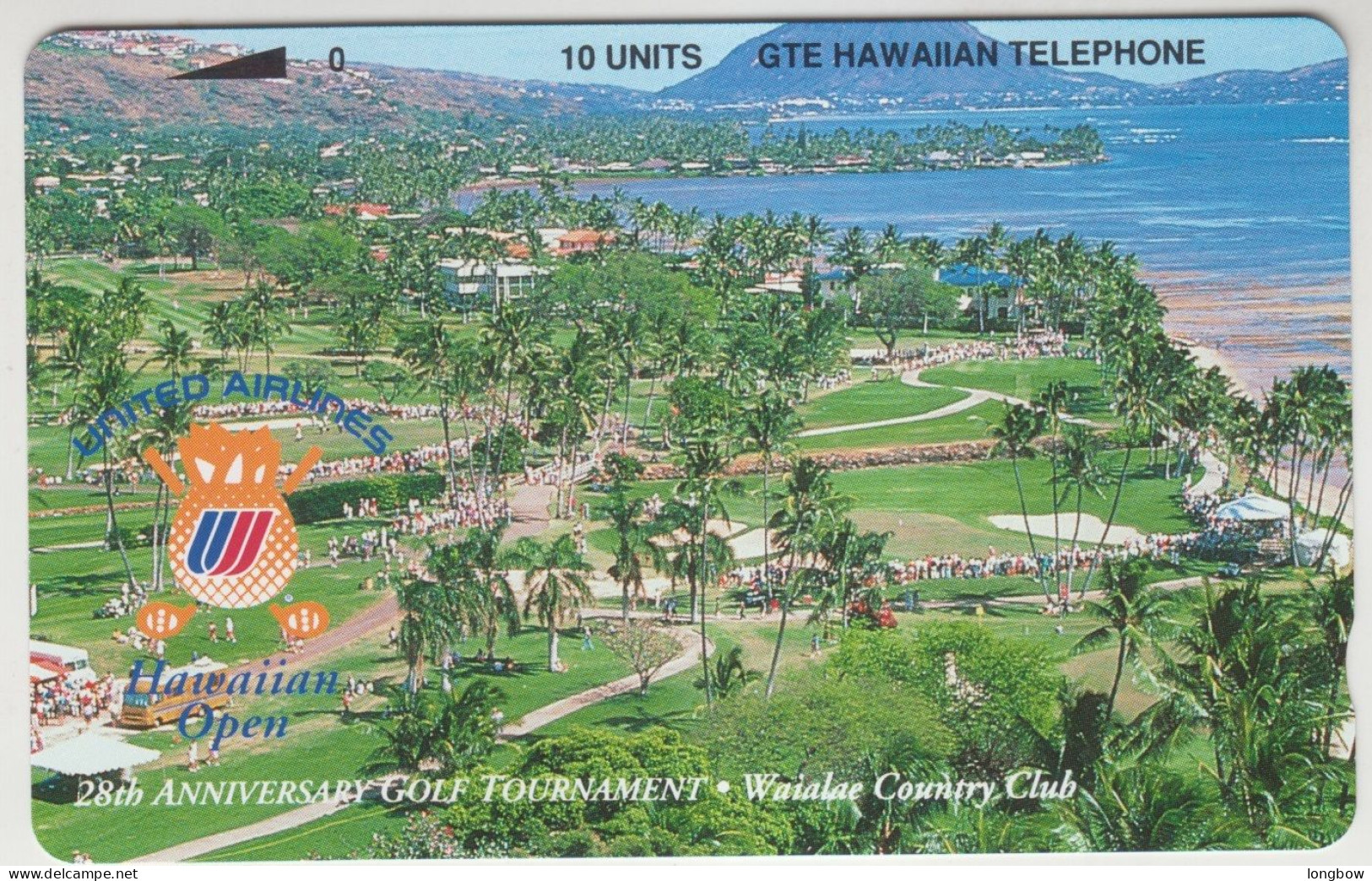 Hawaii Private Cards N°06 - 1993 28th Hawaiian Golf Open 2.000ex. Mint RR - Hawaii