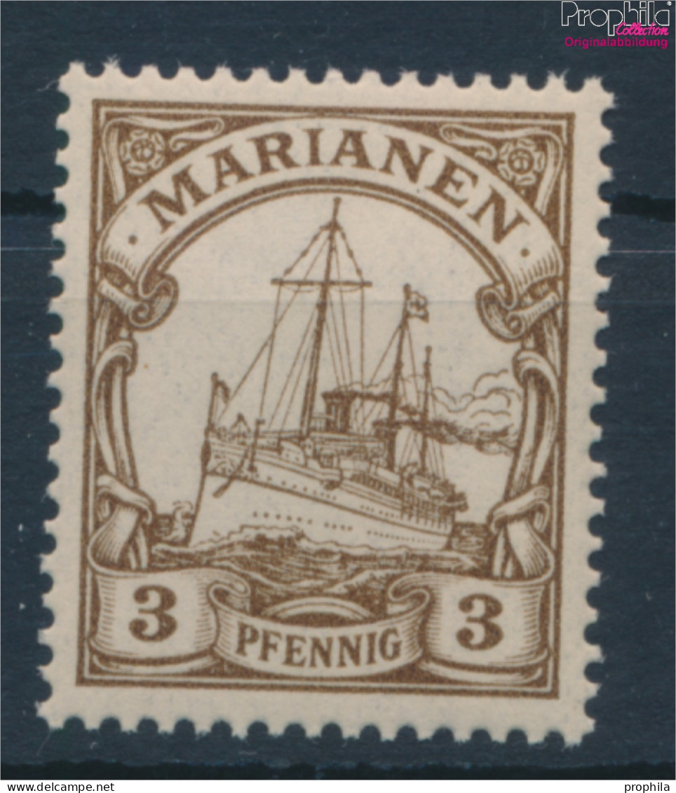 Marianen (Dt. Kolonie) 7 Postfrisch 1901 Schiff Kaiseryacht Hohenzollern (10181713 - Mariana Islands