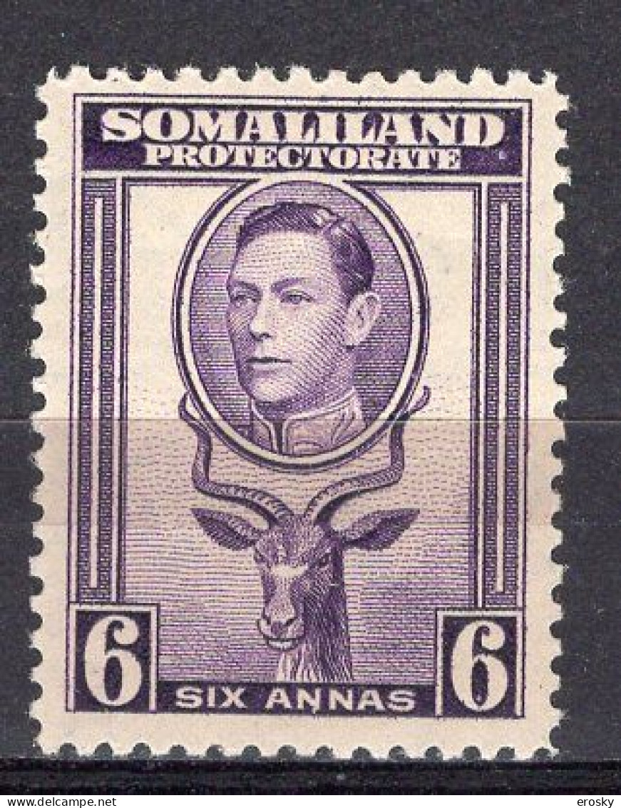 P4006 - BRITISH COLONIES SOMALILAND Yv N°81 * - Somaliland (Protectorate ...-1959)