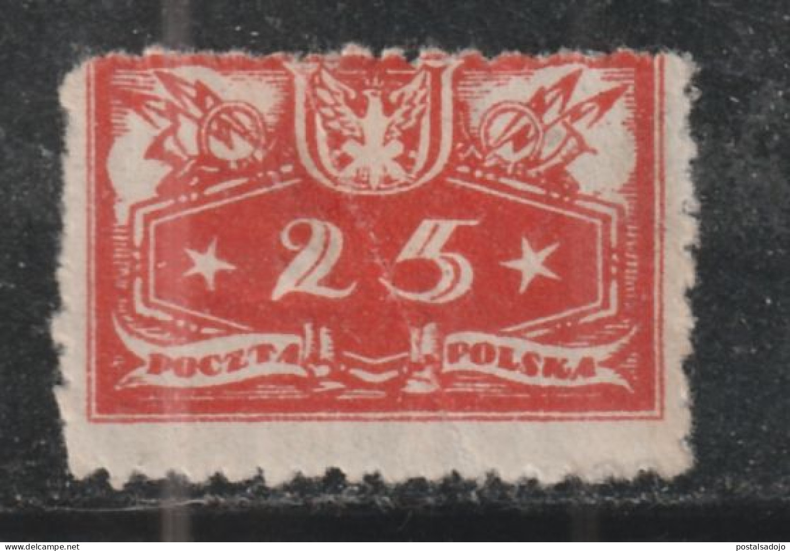 POLOGNE 534 // YVERT 5 (SERVICE) // 1920 - Impuestos