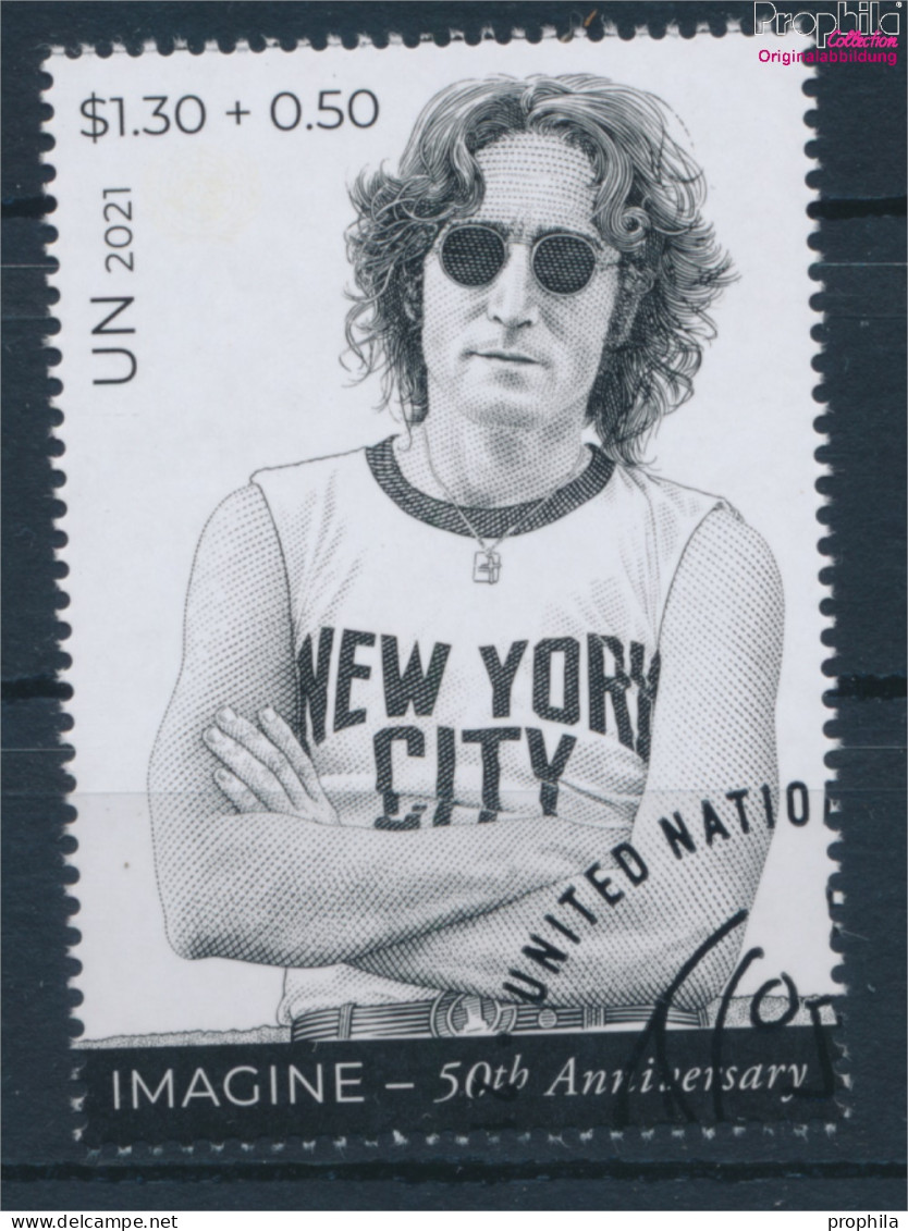 UNO - New York 1812 (kompl.Ausg.) Gestempelt 2021 Imagine Von John Lennon (10159827 - Gebraucht