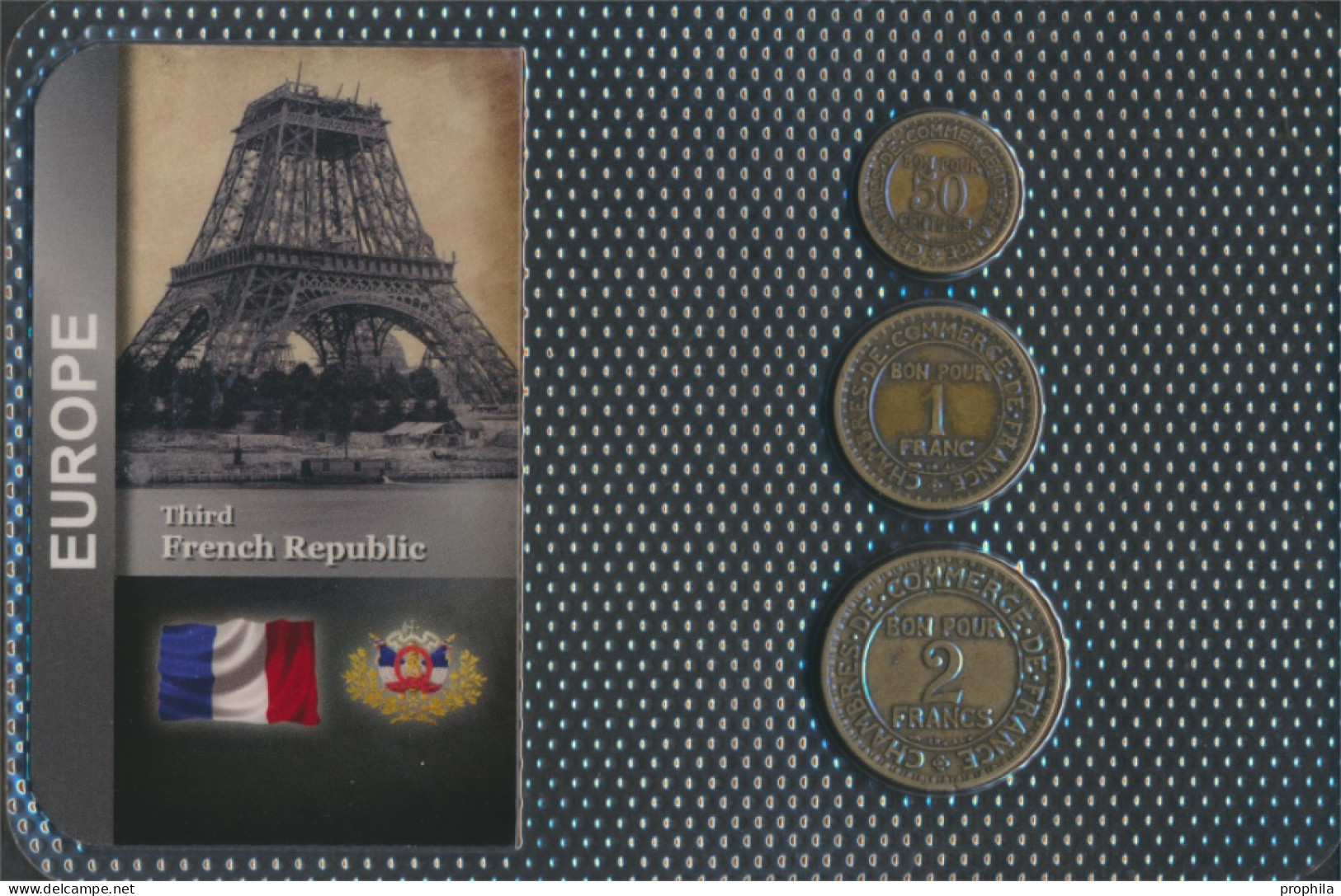 Frankreich Sehr Schön Kursmünzen Sehr Schön Ab 1920 50 Centimes Bis 2 Francs (10091480 - Otros & Sin Clasificación