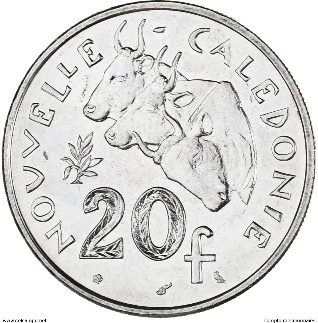 Monnaie, Nouvelle-Calédonie, 20 Francs, 1972, Paris, SUP, Nickel, KM:12 - Nieuw-Caledonië