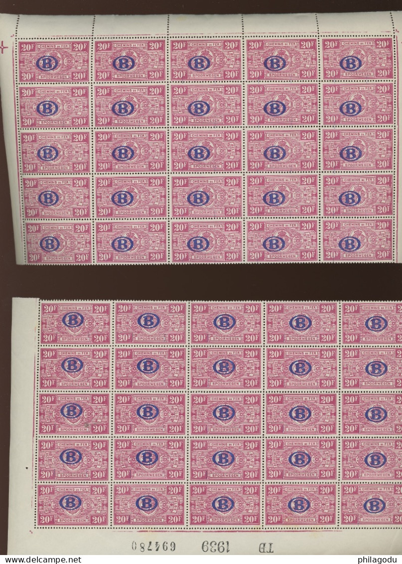 50 Séries TR 213+235 **. Postfris In  VEL Van 50) Cote 1400,-€ +. Nooit Geplooid - 1931-1950