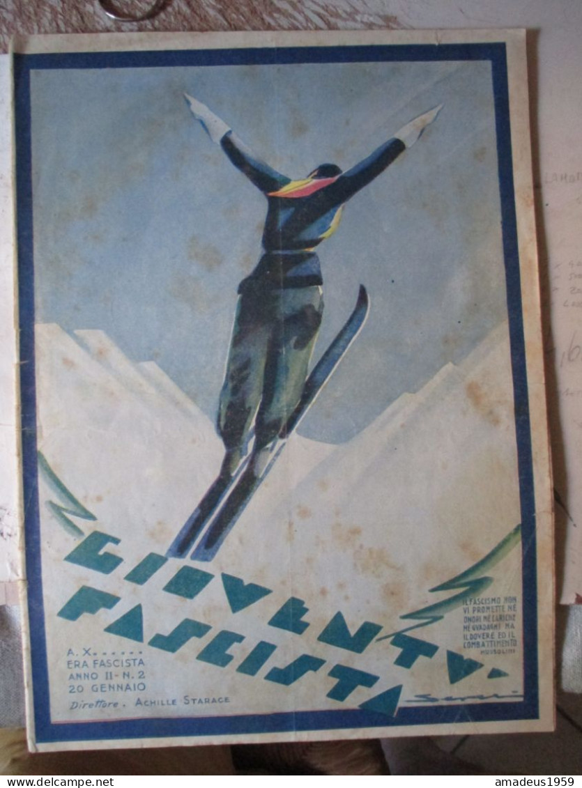 Gioventu' Fascista N. 2 / 1932 - Oorlog 1939-45